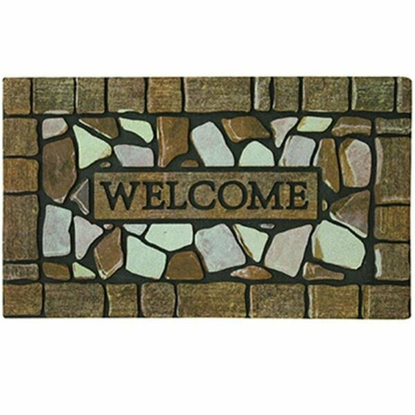 Planon 18 x 30 in. Stone Border Mat PL3856669